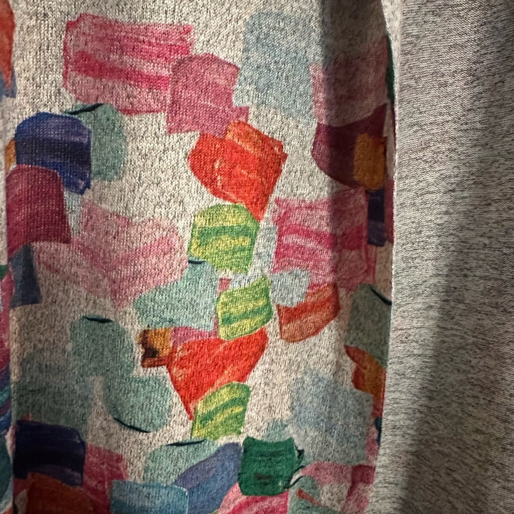 Vibrant Multicolor Women's Cardigan - Picture 3 of 6
